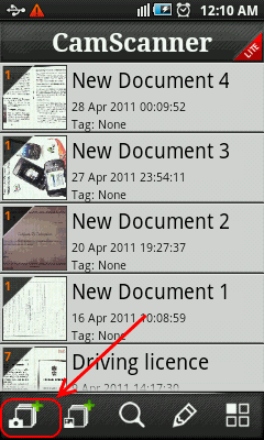 Cam Scanner Home - Scan documents using android