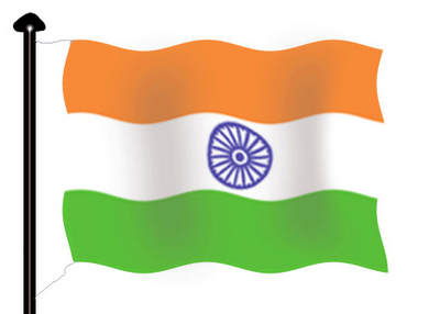 Indian Independence Day flag