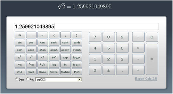 online scientific calculator