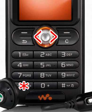 Sony Ericsson Keypad