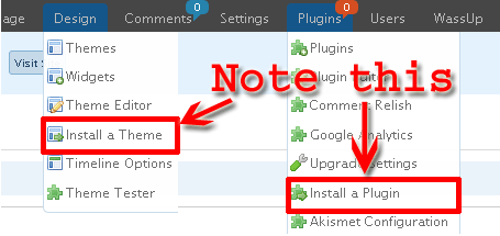 Install theme / plugin with one click plugin updater