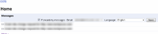 webmaster email notifications
